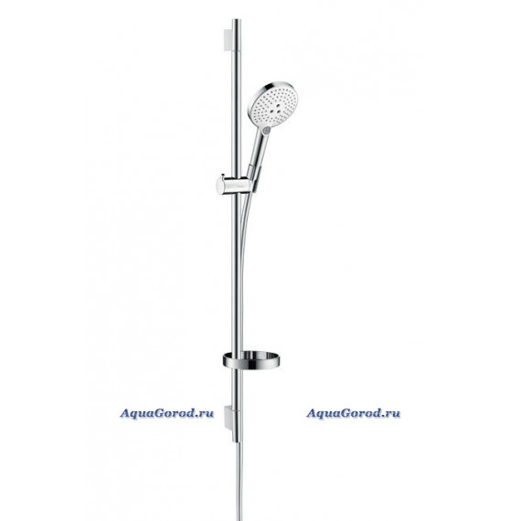 Душевой гарнитур Hansgrohe Raindance Select S 120 3jet 90см белый и хром 26631400