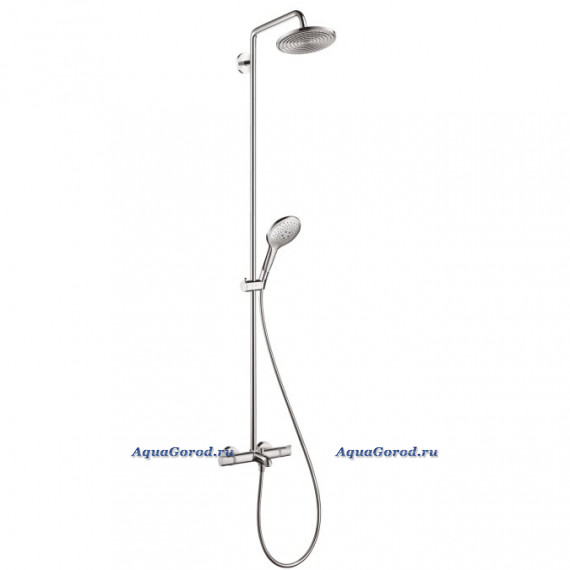 Душевая система Hansgrohe Raindance Select Showerpipe 240 с термостатом для ванны 27117000