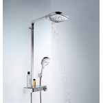 Душевая система Hansgrohe Raindance Select Showerpipe E 300 3jet с кнопками хром 27127000