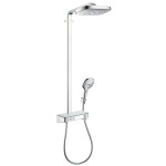 Душевая система Hansgrohe Raindance Select Showerpipe E 300 3jet с кнопками хром 27127000