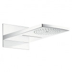 Верхний душ Hansgrohe Raindance Rainfall Overhead Shower 2jet белый и хром из стены 28433400