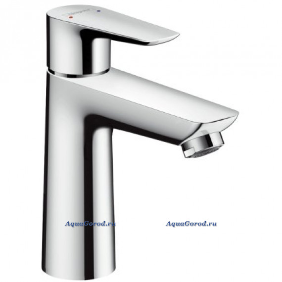 Смеситель Hansgrohe Talis E для раковины 110 мм с донным клапаном 71710000