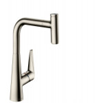 Смеситель Hansgrohe Talis Select S для кухни с вытягивающим душем сталь 72821800