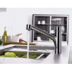 Смеситель Hansgrohe Talis S для кухни с вытягивающимся душем 32841000