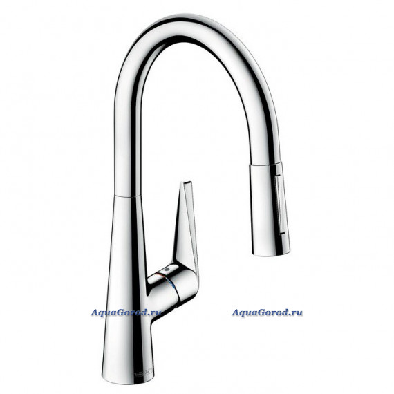 Смеситель Hansgrohe Talis S для кухни с вытягивающимся душем 72813000