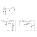 Умывальник Ideal Standard Connect Arc 55 см E785401