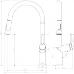 Смеситель Lemark Minima LM3850C для кухонной мойки