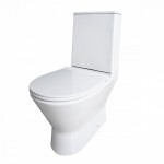 Унитаз-компакт Iddis Edifice с вертикальным выпуском с сиденьем микролифт EDI2DSEi24 IDDIS