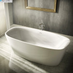 Акриловая ванна Ideal Standard Dea свободностоящая 170х75 с системой слива перелива Clic-clack E306601