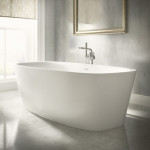 Акриловая ванна Ideal Standard Dea свободностоящая 180х80 с системой слива перелива Clic-clack E306701