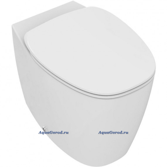 Унитаз приставной Ideal Standard Dea AquaBlade безободковый с сиденьем микролифт T349101