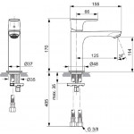 Смеситель Ideal Standard Connect Air Grande для раковины A7015AA