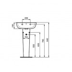 Пьедестал Ideal Standard Esedra T283901