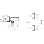 Смеситель Jacob Delafon Cuff для душа E45533-CP