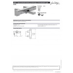 Термостат Jacob Delafon Strayt для ванны на борт на 2 отверстия E9129-CP