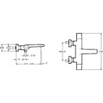 Термостат Jacob Delafon Avid для ванны с душем E97386-CP