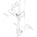 Душевая система AmPm Like F0780564 с термостатом