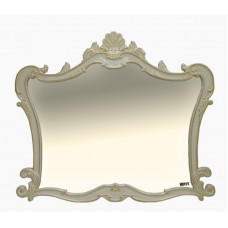 Зеркало Misty Bianco 90 см бежевое, сусальное золото