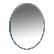 Зеркало Misty Неон 4 LED 60х80 см сенсор на зеркале овальное П-Нео060080-4ОВСНЗ