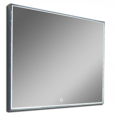 Зеркало Misty Стайл S1 LED 100х70 см сенсорный выключатель, алюминиевый профиль ЗЛП512