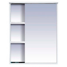 Зеркало-шкаф Misty Венера 60 правый белый со светом П-Внр04060-01СвП