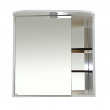 Зеркало-шкаф Misty Венера 80 левый со светом комбинированный П-Внр04080-25СвЛ