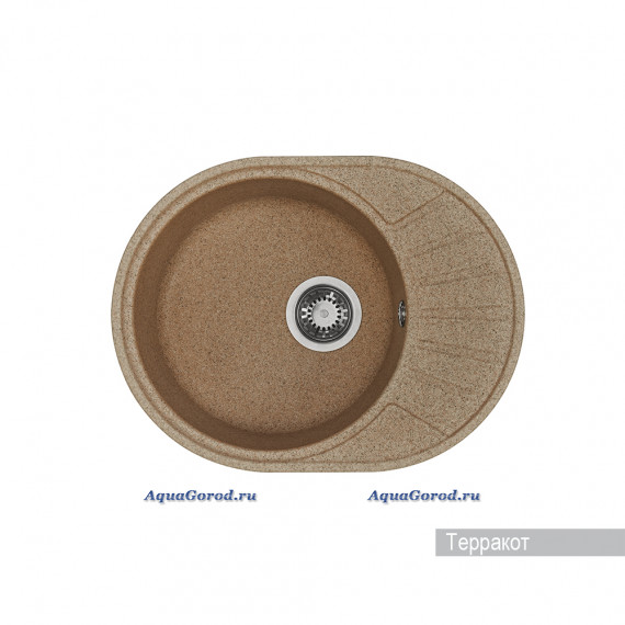 Мойка кухонная Акватон Чезана терракот