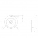 Мойка кухонная Акватон Иверия круглая 480 мм графит