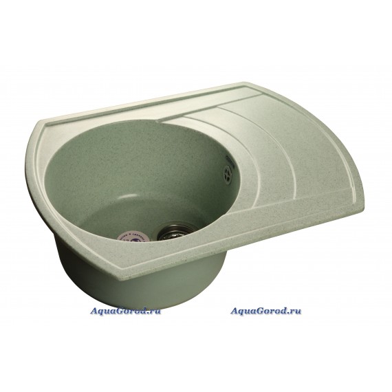 Мойка Кухонная GranFest Rondo R-650L салатовый 65×50