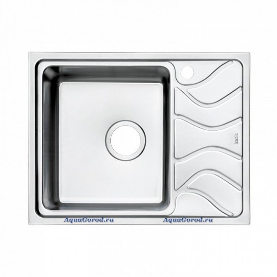 Мойка Iddis Reeva S нержавеющая сталь шелк 615*480 чаша слева REE61SLi77