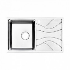 Мойка Iddis Reeva S нержавеющая сталь шелк 780*480 чаша слева REE78SLi77 Мойка Iddis Reeva S нержавеющая сталь шелк 780*480 чаша слева REE78SLi77