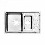 Мойка Iddis Reeva S нержавеющая сталь шелк 780*480 чаша слева REE78SXi77