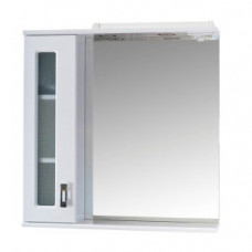 Зеркало-шкаф Оника Кристалл 67,02 белое, левое или правое 206705