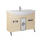 Тумба под умывальник Оника Флорена 105,13 крем 110505 Тумба под умывальник Оника Флорена 105,13 крем 110505