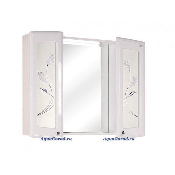 Зеркало-шкаф Оника Валенсия 95.00 белый 209501