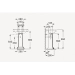 Пьедестал Roca Carmen 3370A0000