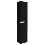 Шкаф-пенал подвесной Roca Victoria Nord Black Edition 30 см черный ZRU9000095