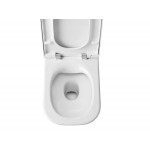 Унитаз-компакт Roca Gap Clean Rim безободковый, с сиденьем микролифт 34273700H/341730000/801732004