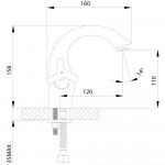 Смеситель Rossinka для раковины RS40-61