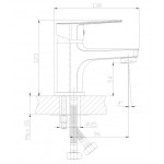 Смеситель Rossinka для раковины S35-11