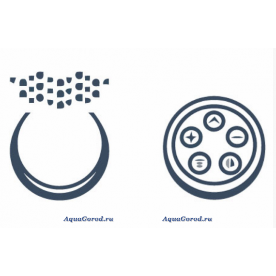 Система Аэромассаж+подогрев Astra-form к ваннам Аврора, Олимп, Афродита с электронным управлением