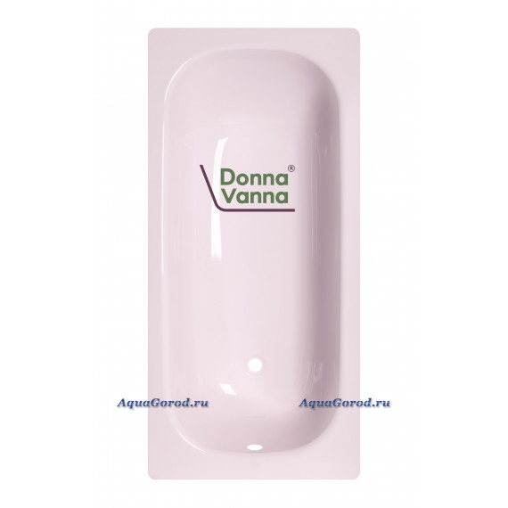 Ванна стальная ВИЗ Donna Vanna 150x70x40 cм с опорной подставкой, розовый коралл