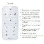 Унитаз подвесной VitrA V-Care Comfort интеллектуальный 5674B003-6104