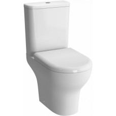 Унитаз-компакт VitrA Zentrum Rim-ex безободковый Open-back с микролифтом 9824b003-7207