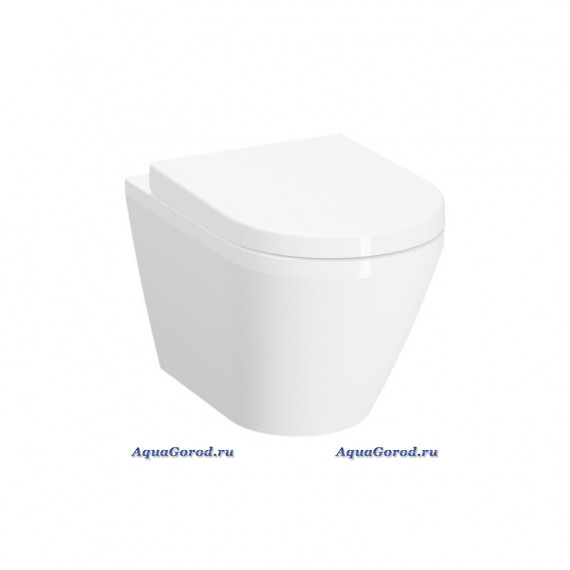 Унитаз подвесной VitrA Integra Round безободковый белый 7041B003-0075