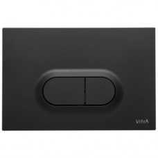 Клавиша для инсталляции Vitra Loop овальные кнопки черный матовый 740-0511