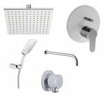 Набор VitrA Win S встроенной душевой системы хром A49265EXP