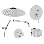 Набор VitrA Origin встроенной душевой системы хром A49266EXP Набор VitrA Origin встроенной душевой системы хром A49266EXP