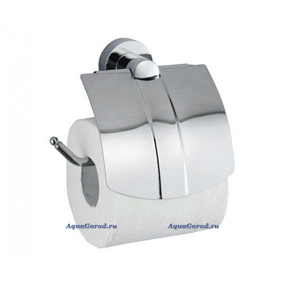 Держатель туалетной бумаги WasserKraft с крышкой Donau K-9425