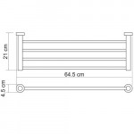 Полка для полотенец WasserKraft Donau K-9411